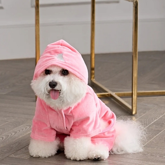 Adorable Juicy Couture Rhinestone Velour Tracksuit - Picture 3 of 8